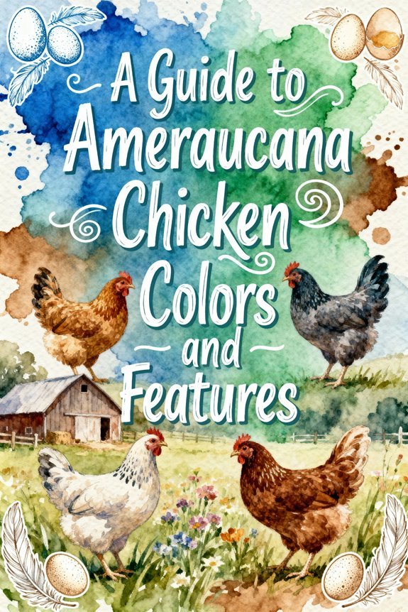 ameraucana chicken color variations