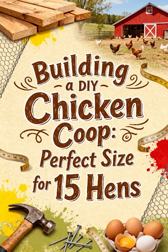 chicken coop for 15 hens