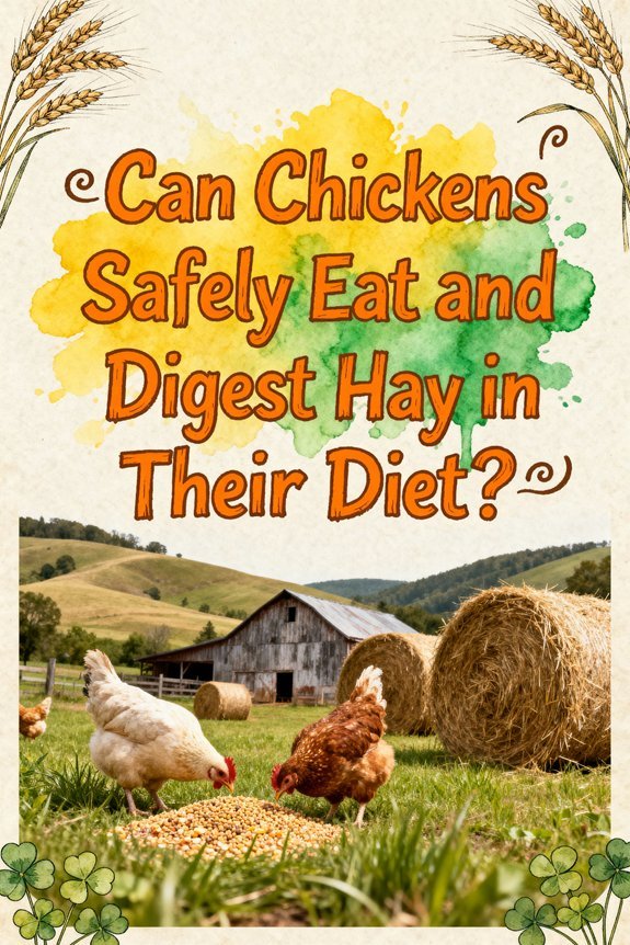 chickens and hay digestion
