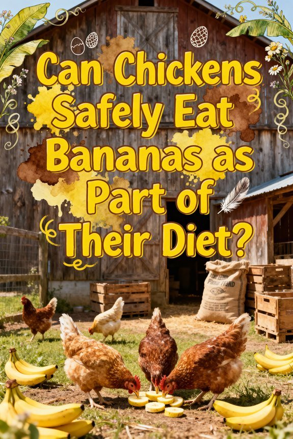 chickens can eat bananas
