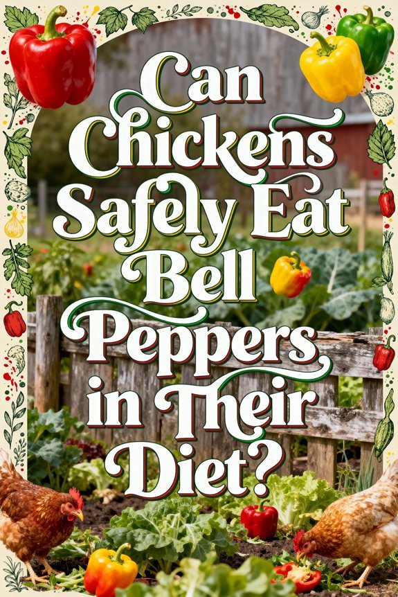 chickens can eat bell peppers