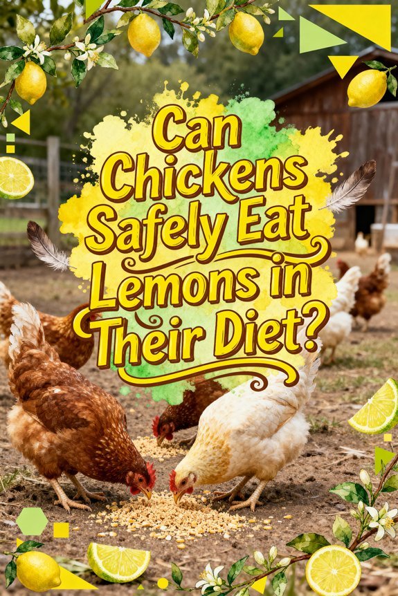 chickens can eat lemons