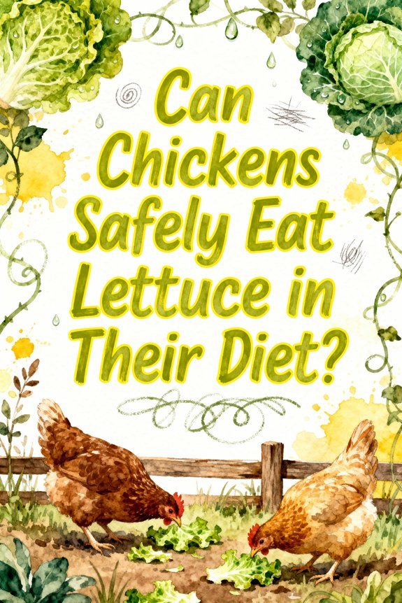 chickens can eat lettuce safely