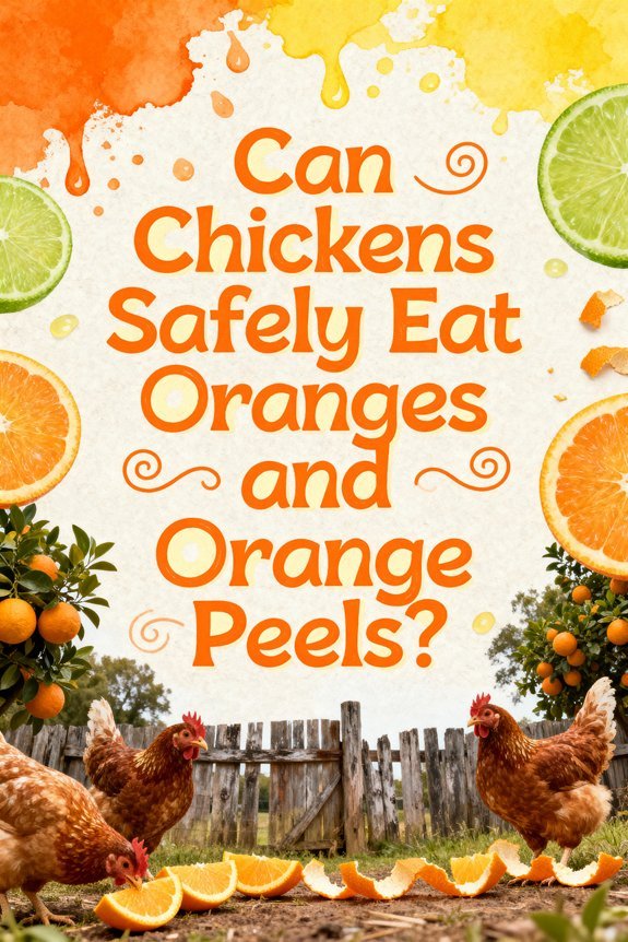 chickens can eat oranges