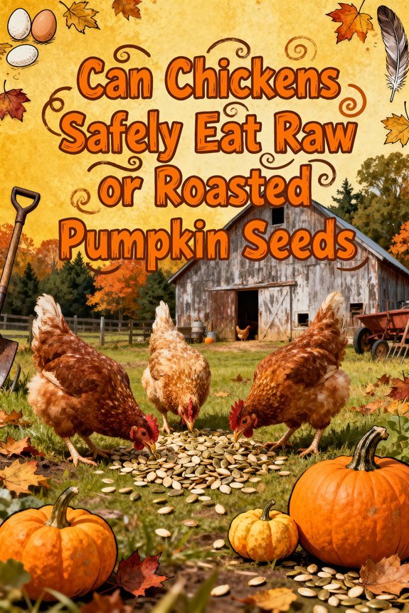 chickens can eat pumpkin seeds