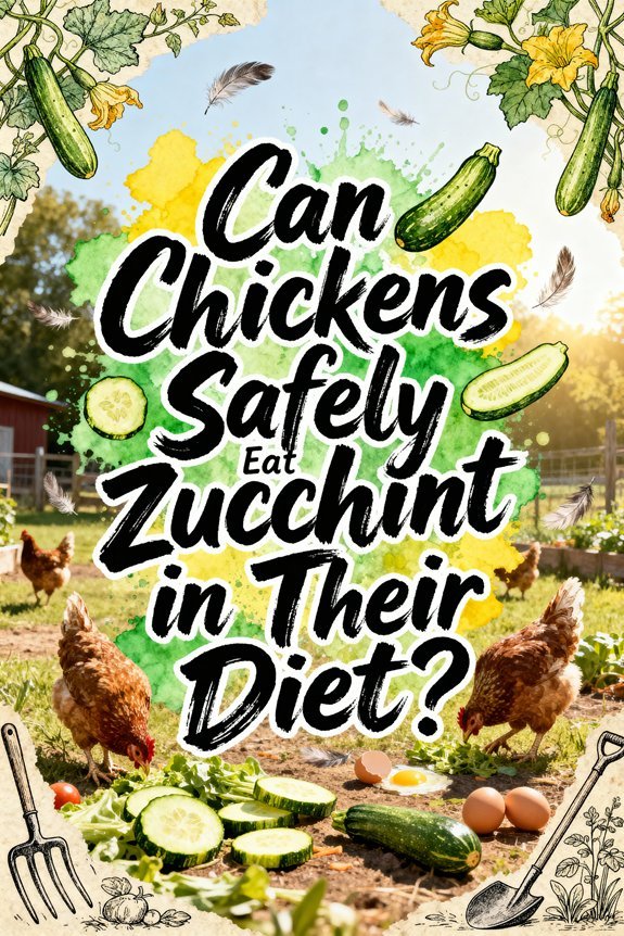 chickens can eat zucchini