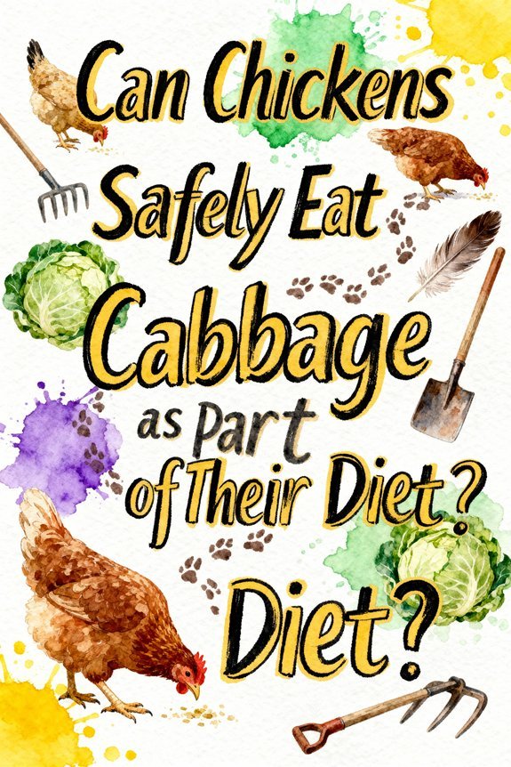 chickens can safely eat cabbage