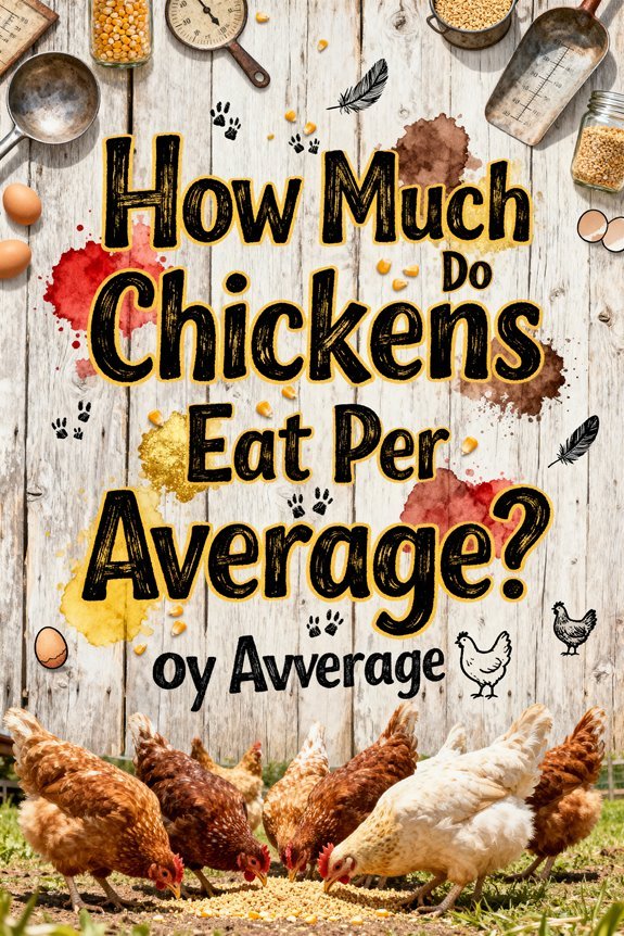 chickens daily food intake