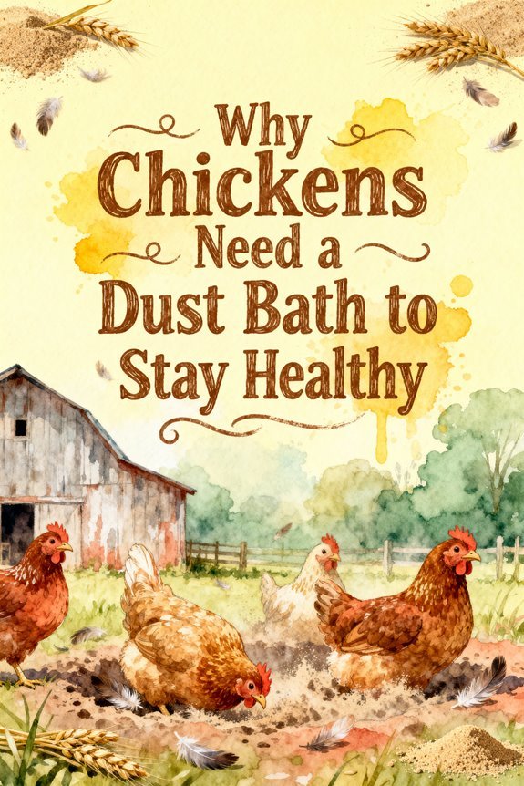 chickens require dust baths