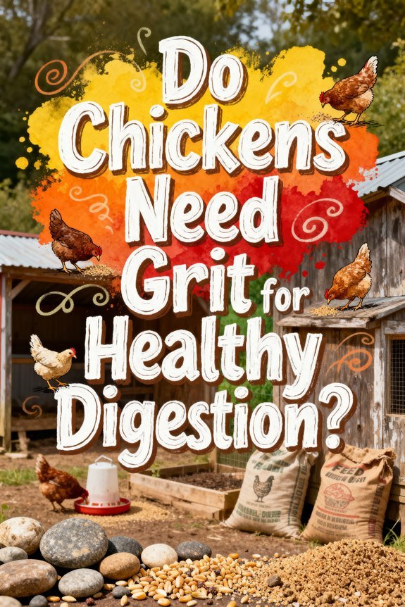 chickens require grit for digestion