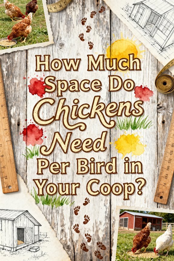 chickens space requirements coop