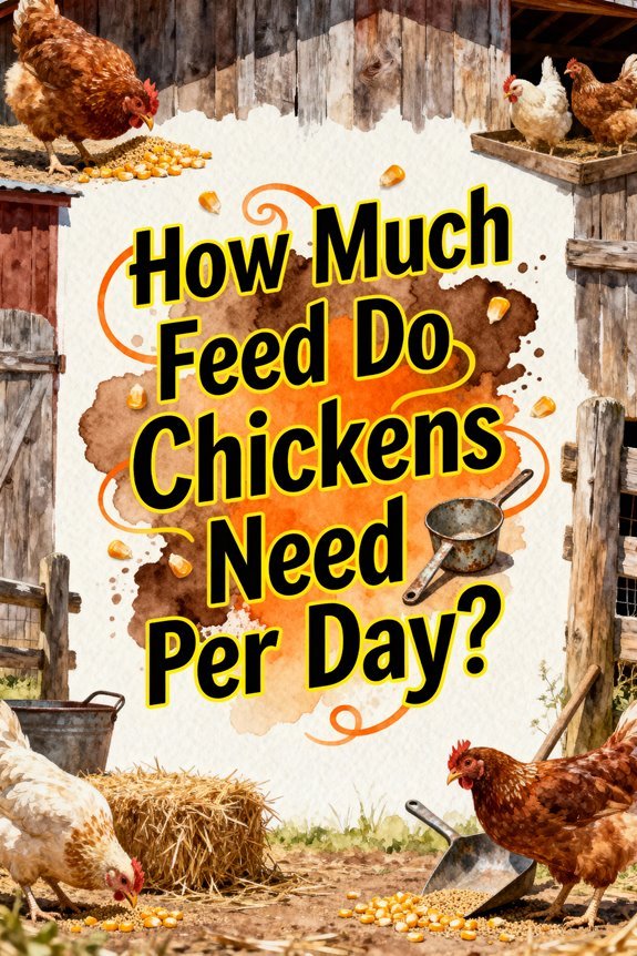 daily chicken feed requirements
