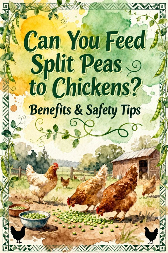 feeding split peas safely