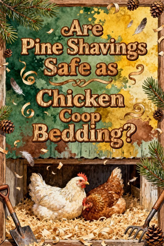pine shavings chicken bedding safety