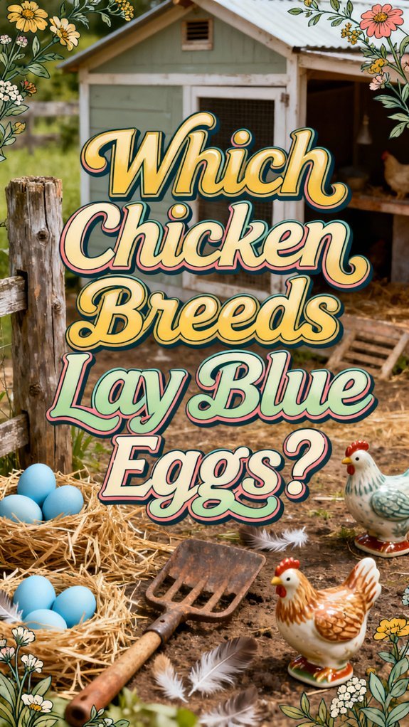 blue egg laying chickens