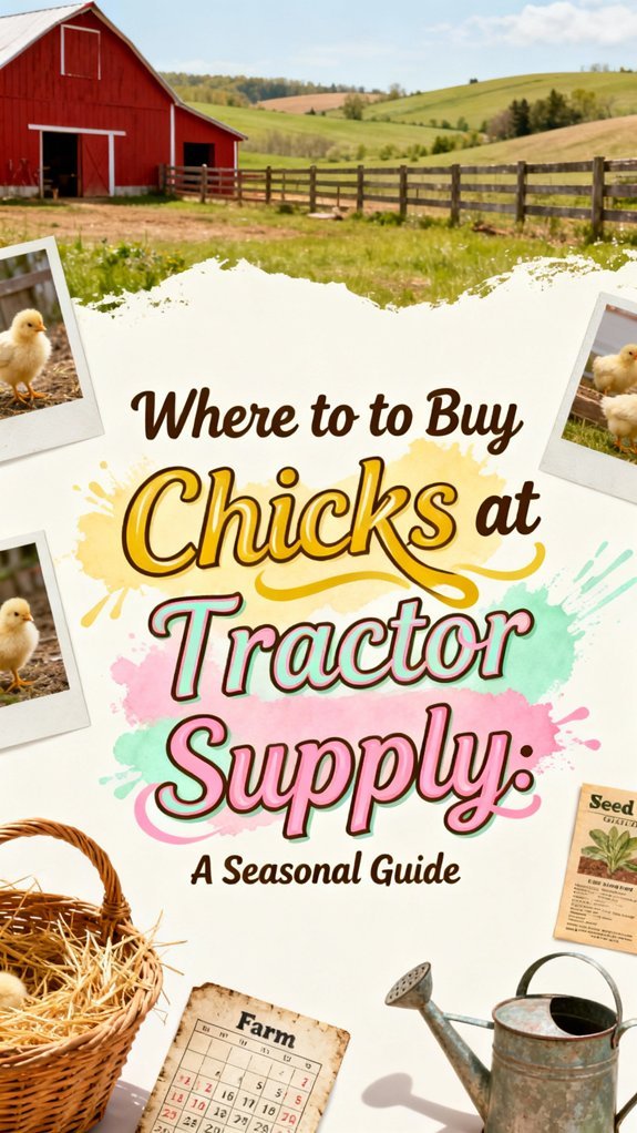 buying chicks at tractor supply