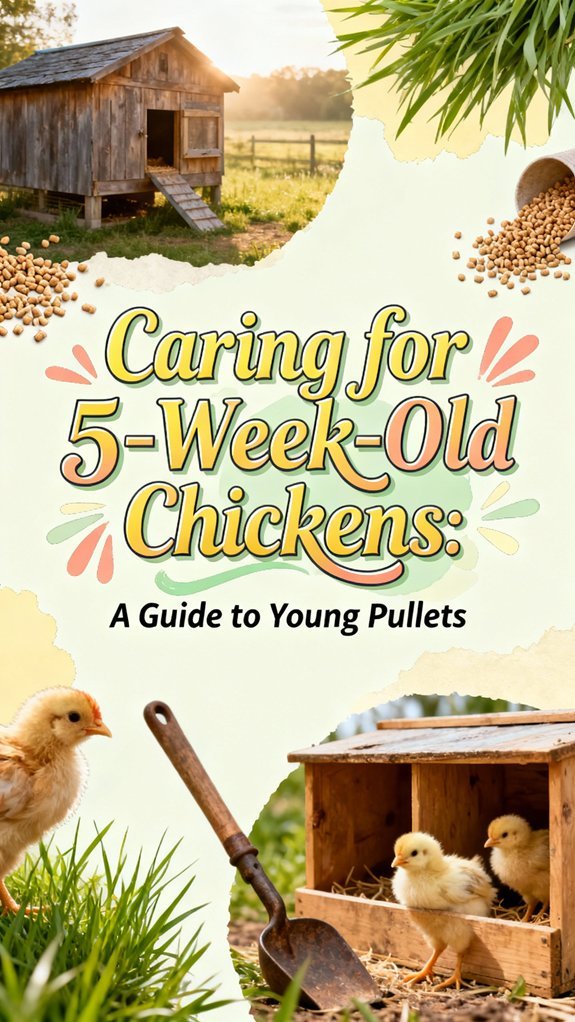 caring for young pullets