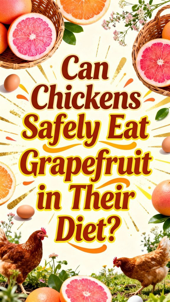chickens and grapefruit safety