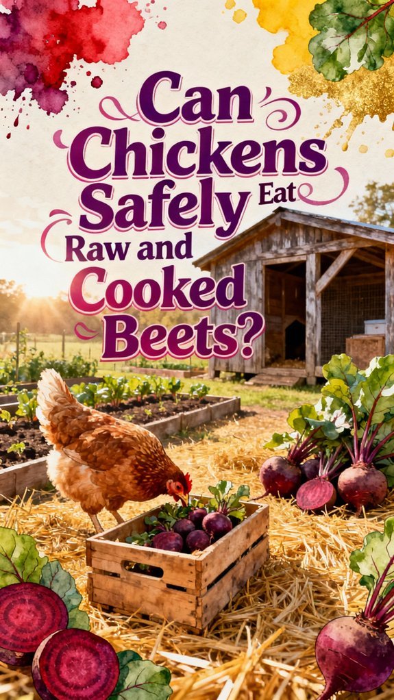chickens can eat beets