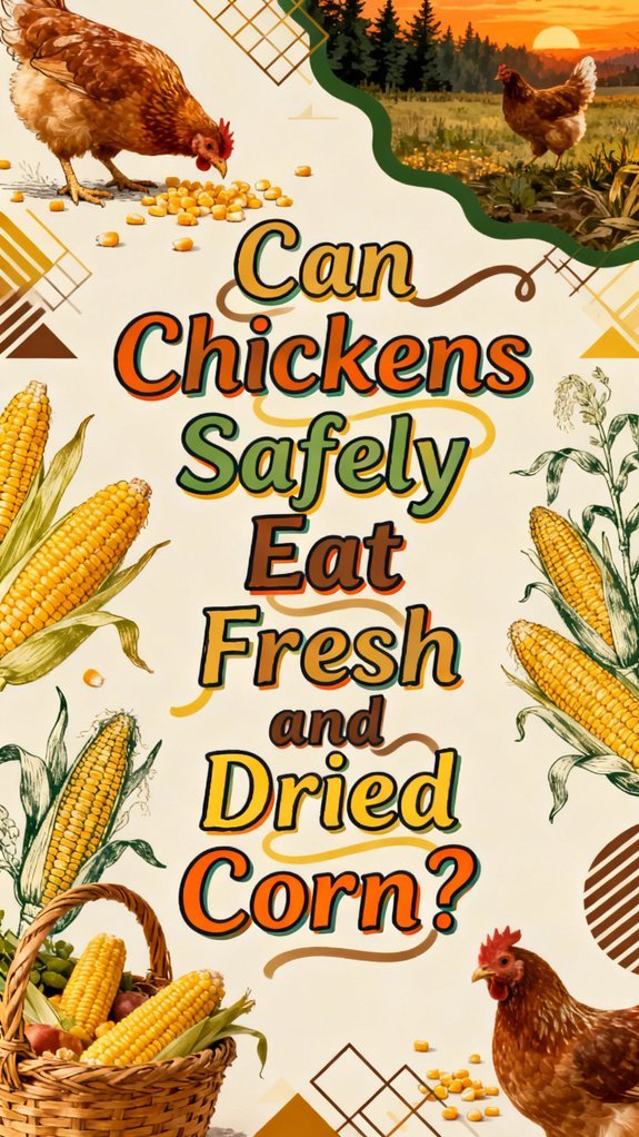 chickens can eat corn