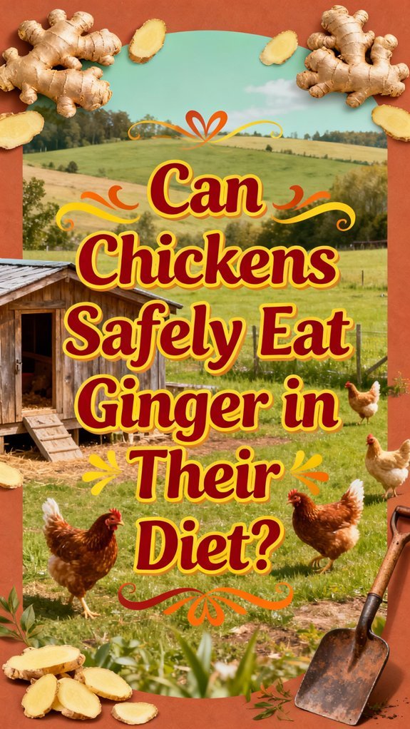 chickens can eat ginger