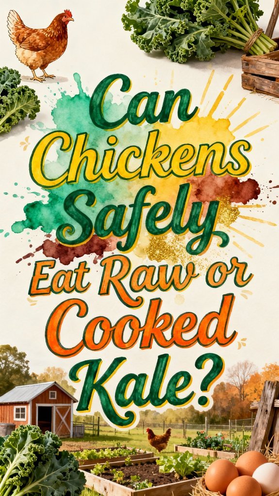 chickens can eat kale