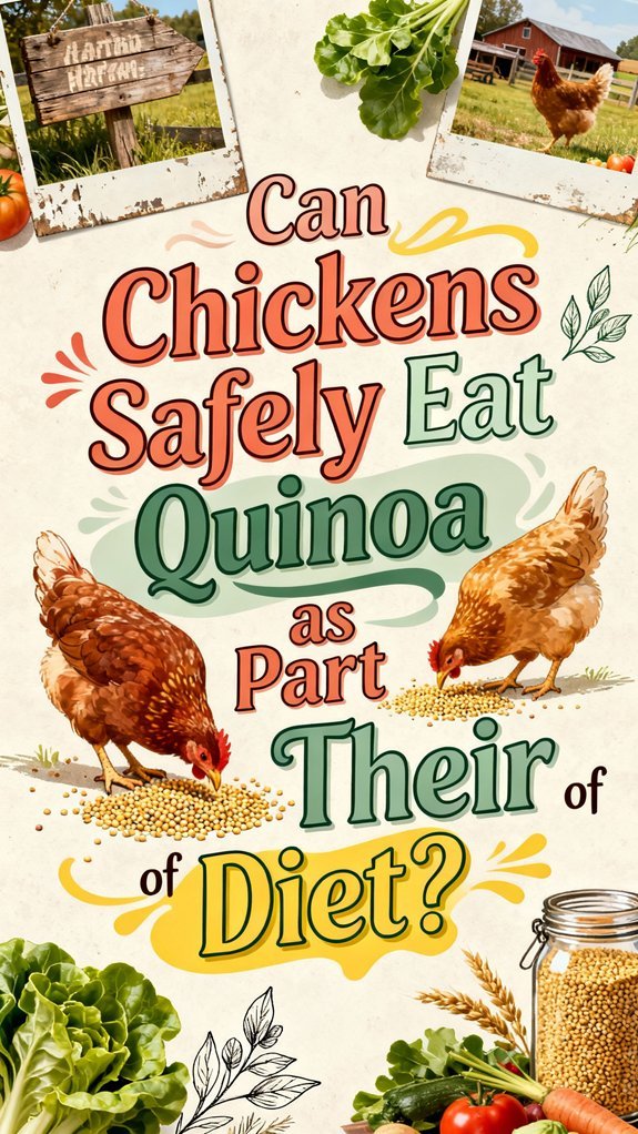 chickens can eat quinoa