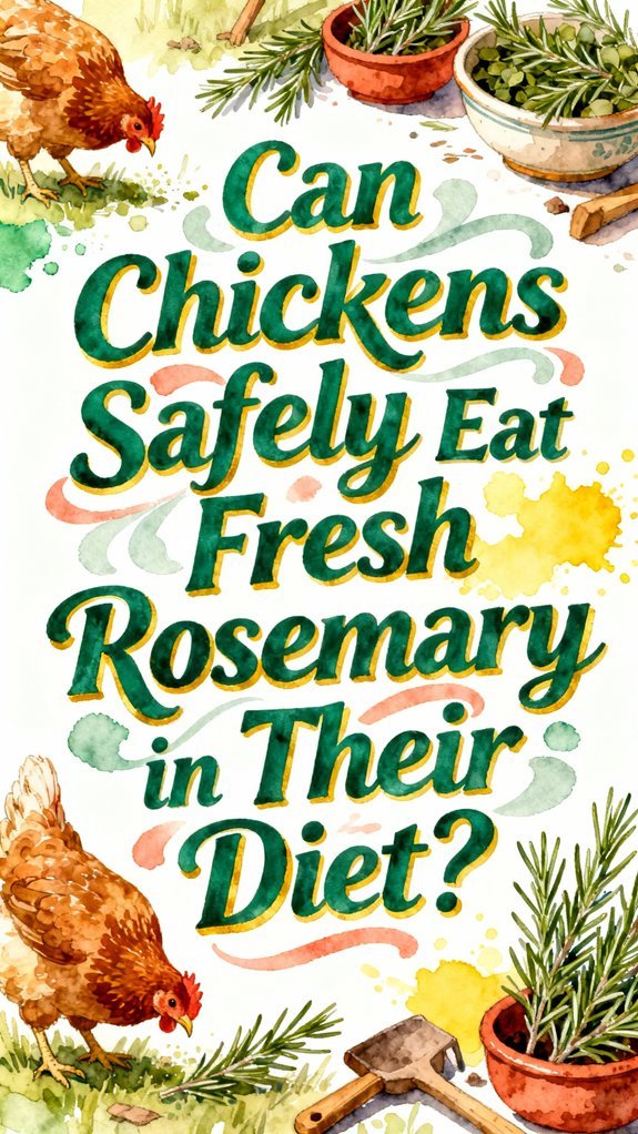 chickens can eat rosemary