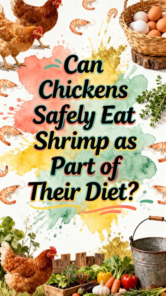 chickens can eat shrimp