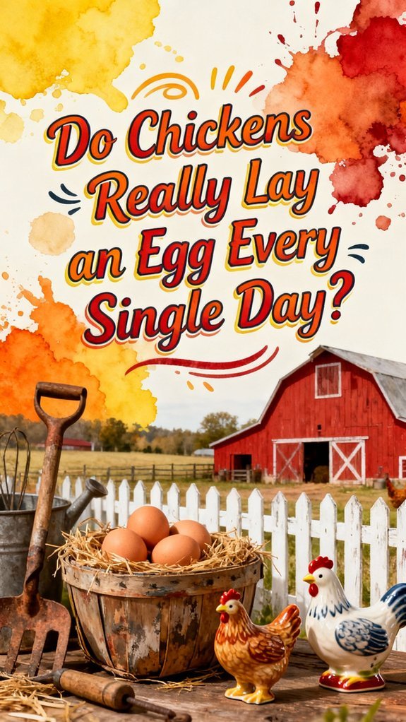 chickens egg laying frequency questioned