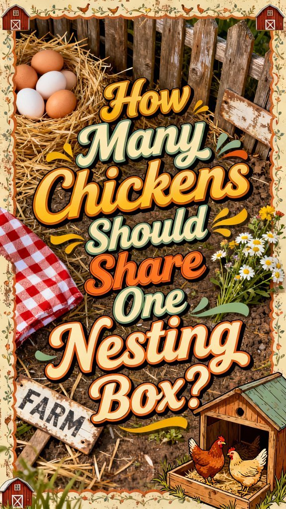 chickens per nesting box