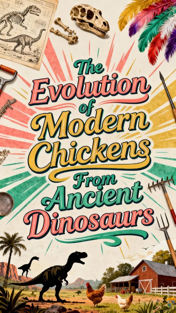 dinosaurs to modern chickens