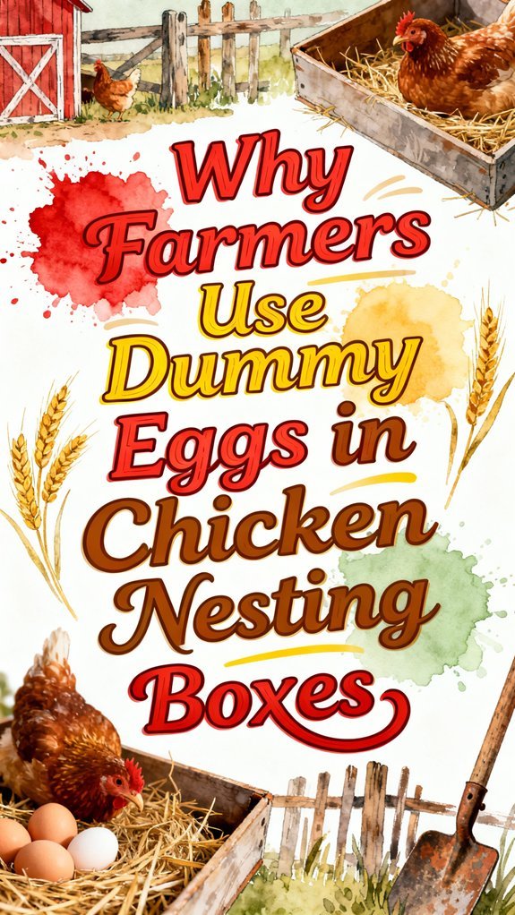 encouraging egg laying behavior