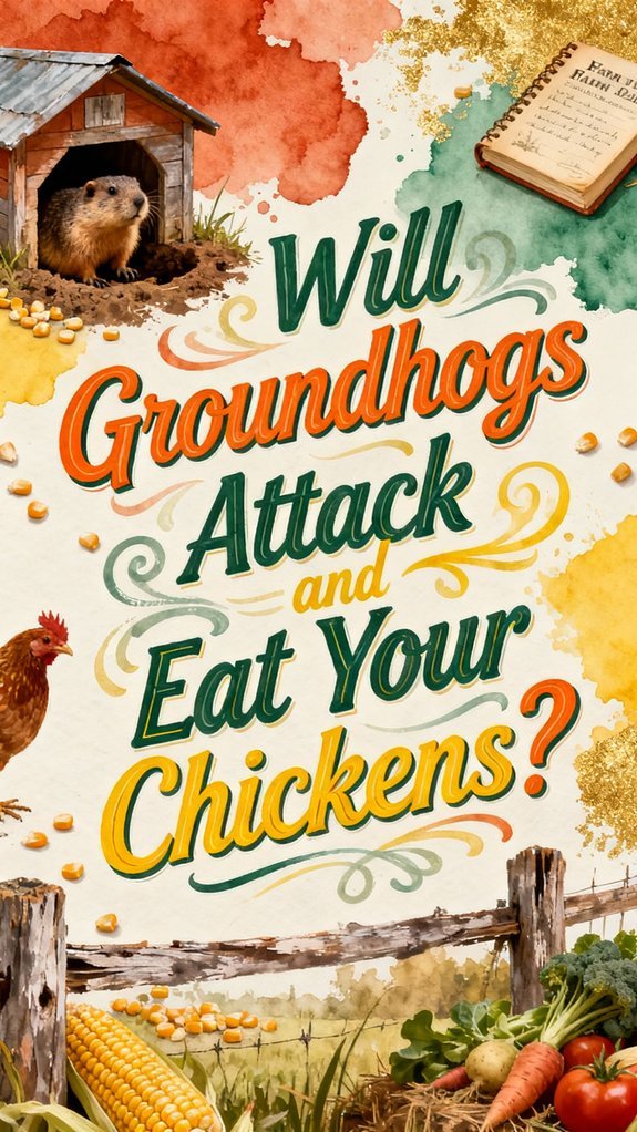 groundhogs and chicken safety