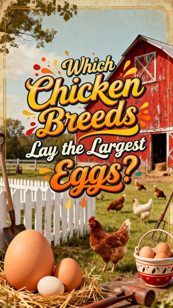 largest egg laying chicken breeds