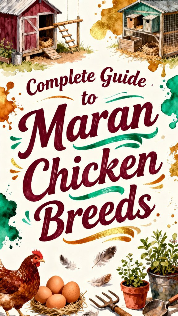 maran chicken breeds overview
