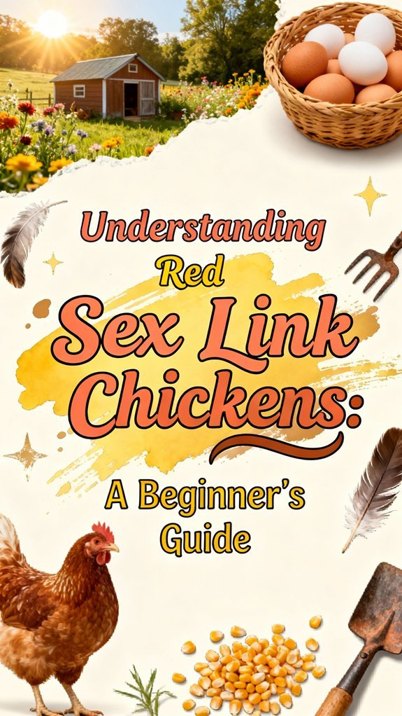 red sex link chickens guide