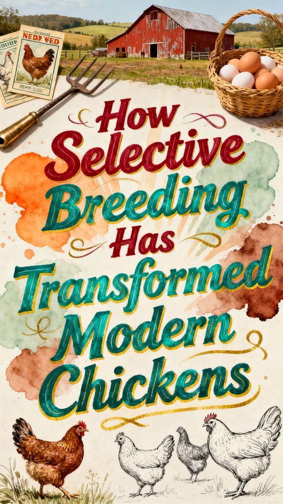 selective breeding effects chickens