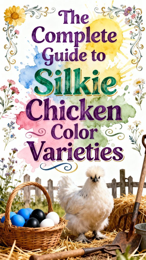 silkie chicken color varieties