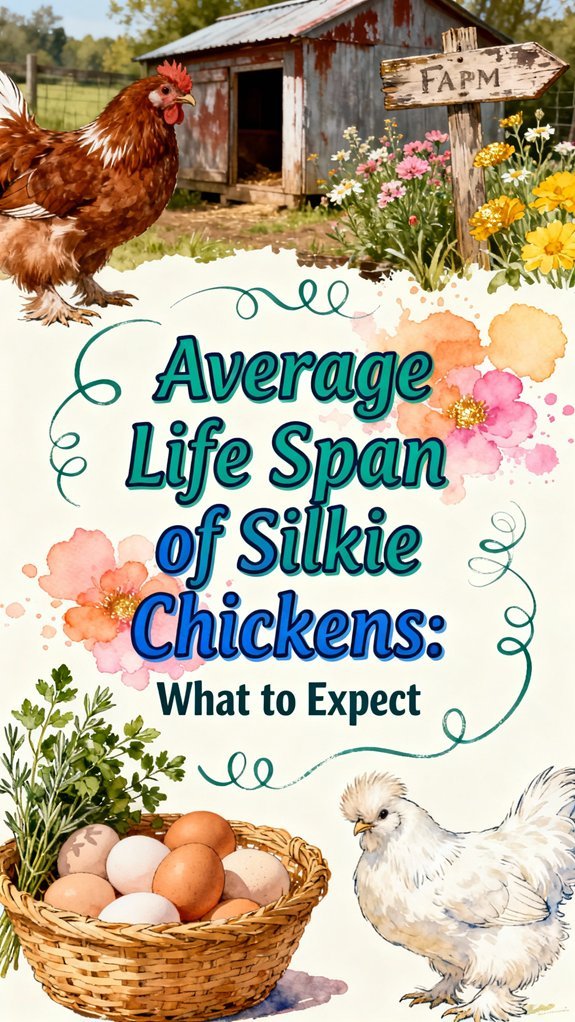 silkie chicken life expectancy