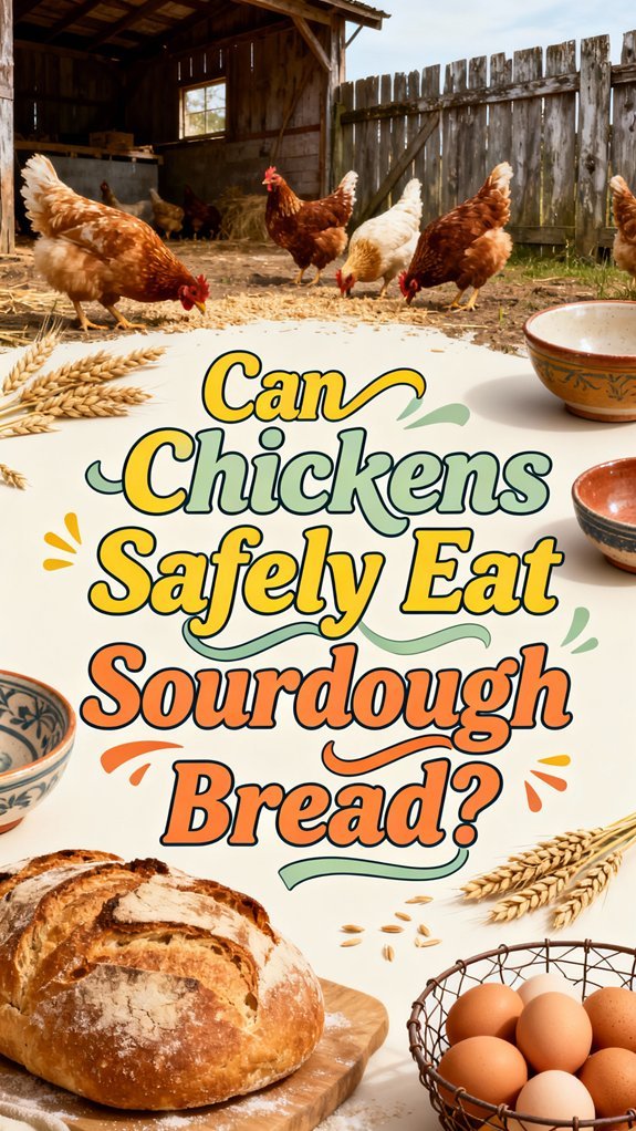 sourdough bread for chickens