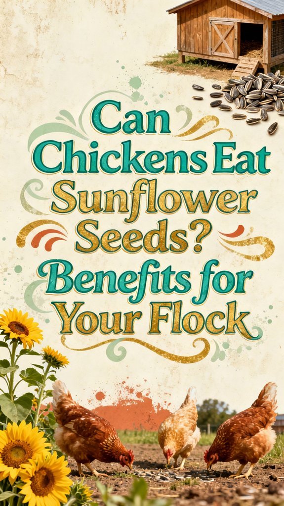 sunflower seeds benefits chickens