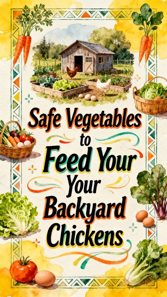 vegetables for backyard chickens