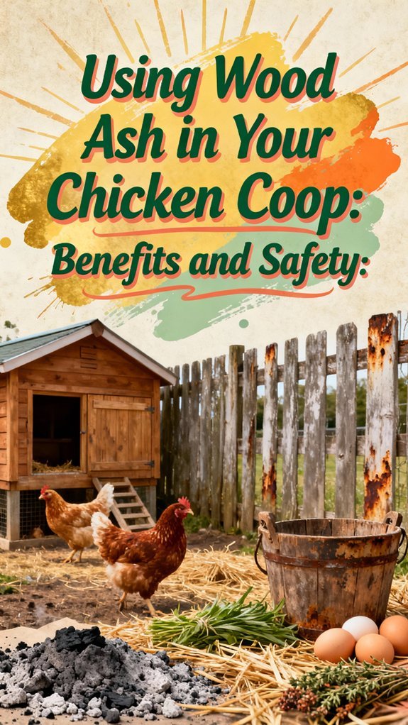 wood ash benefits for chickens