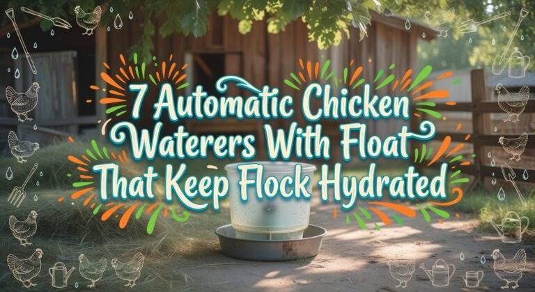 automatic float waterers chickens
