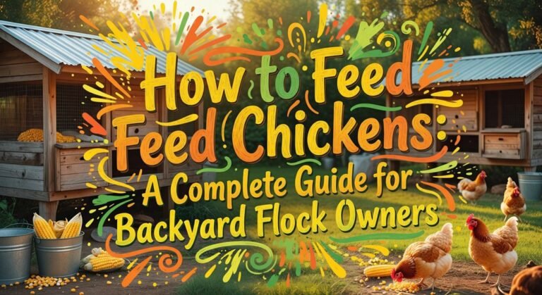 backyard chicken feeding guide