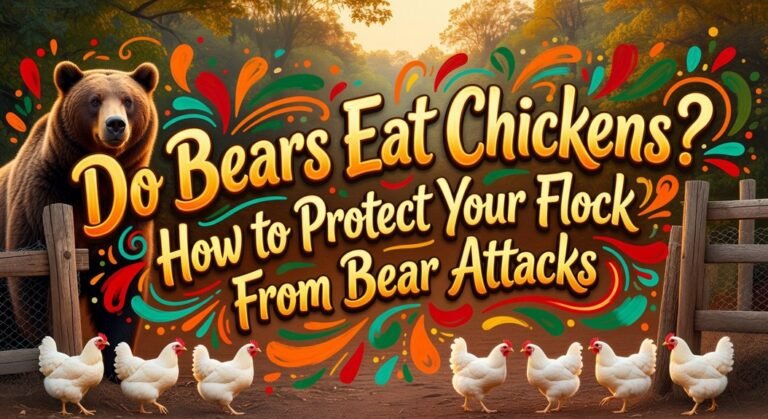 bears threaten chicken flocks