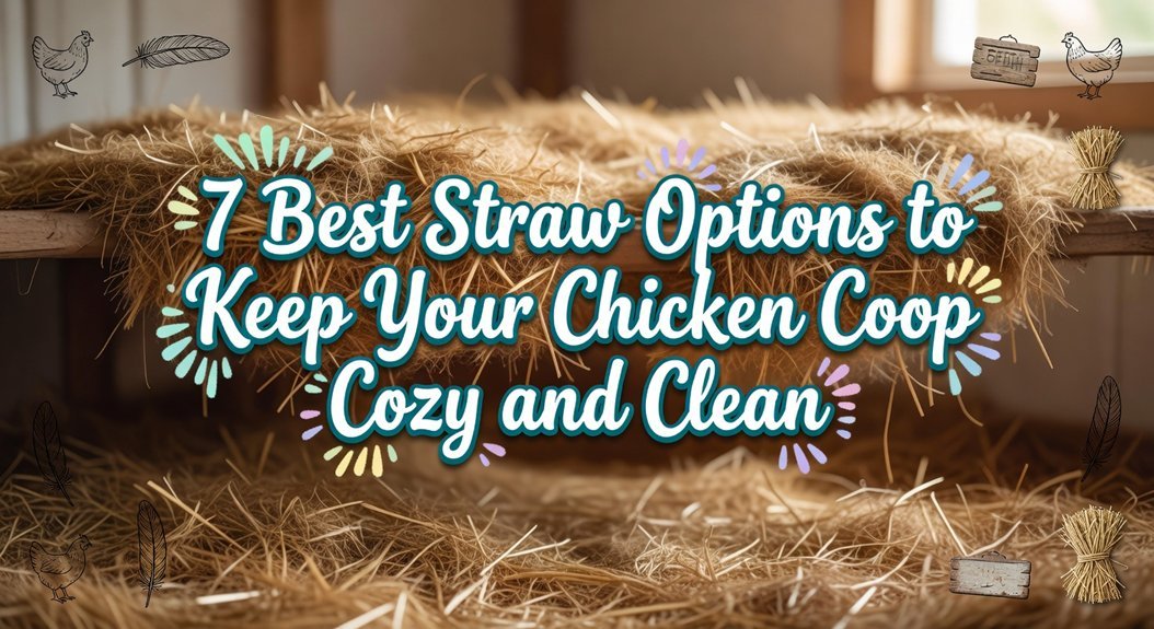 best chicken coop straw