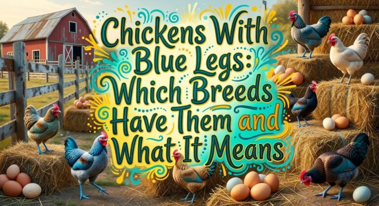 blue legged chicken breeds