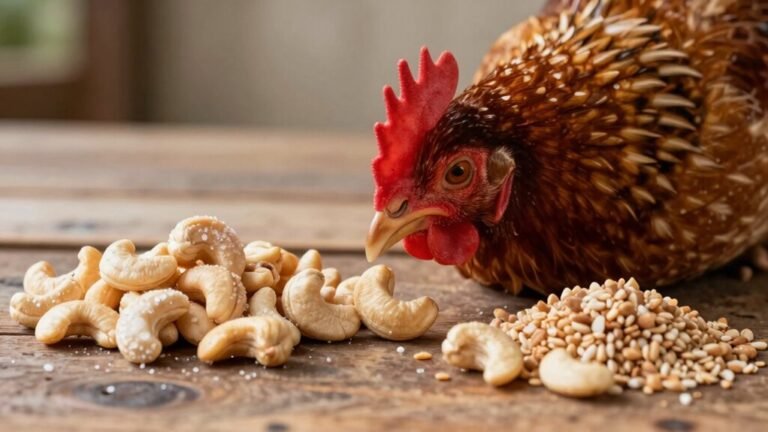 cashew safety for chickens